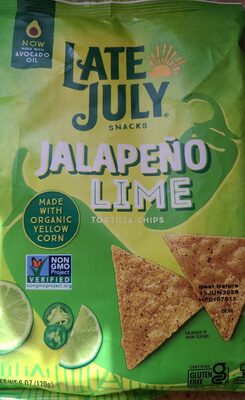 Jalapeño Lime Tortilla Chips