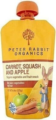 Apple, Carrot & Squash Organic Fruit & Vegetable Puree