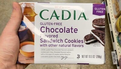 Gluten-Free Chocolate Flavored Sandwich Cookies