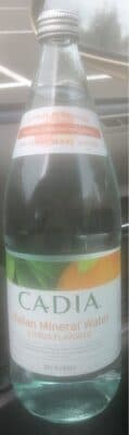 Citrus Flavored Italian Mineral Water