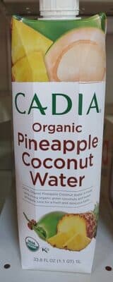 Organic Pineapple Coconut Water