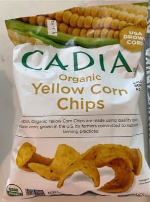 Organic Yellow Corn Chips