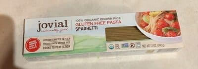 100% Organic Brown Rice Gluten Free Pasta, Spaghetti