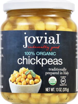 100% Organic Chickpeas