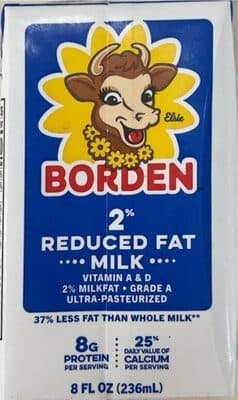 Reduced Fat Milk