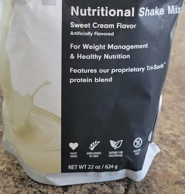 Nutritional Shake Mix - Sweet Cream