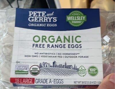 Free range eggs