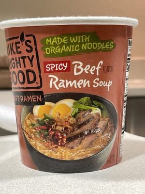 Spicy Beef Ramen Soup