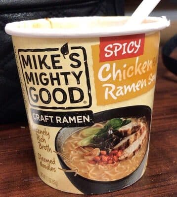 Spicy Chicken Ramen Soup