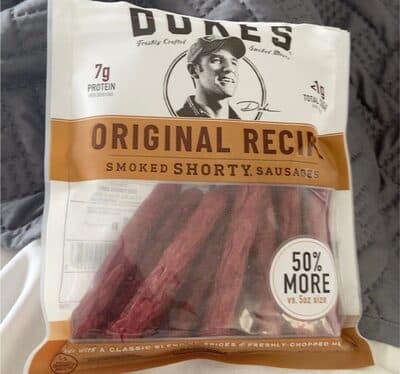 Original Recipe Smoked Shorty Sausages
