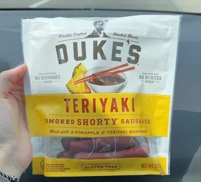 Teriyaki Smoked Shorty Sausages