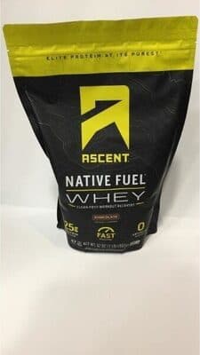 Chocolate Flavored Whey Protein Powder Blend