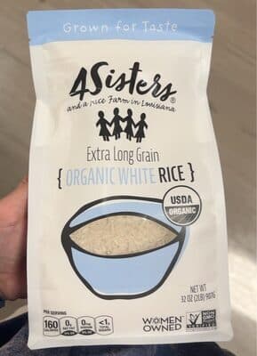 Extra Long Grain Organic White Rice