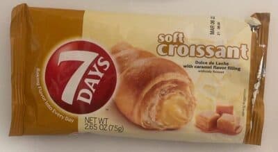 Dulce De Leche With Caramel Flavor Filling Soft Croissant