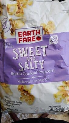 Sweet and Salty Kettle Cooked Popcorn