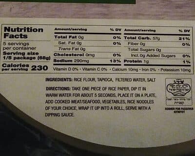 Rice paper