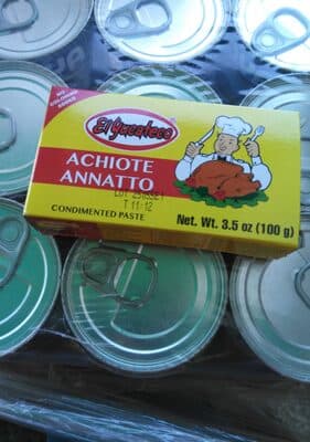 Condimented Annatto Paste