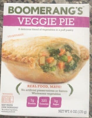Veggie A Delicious Blend Of Vegetables In A Puff Pastry Pie