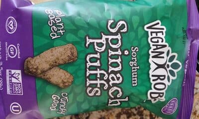 Spinach Sorghum Puffs