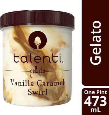 Vanilla Caramel Swirl Gelato