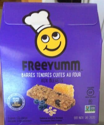 Barres tendres cuites au four