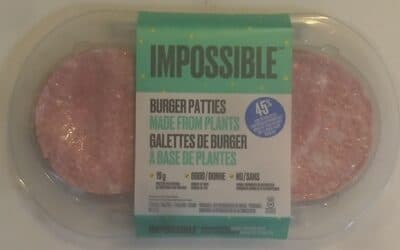 Burger Patties Made From Plants