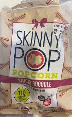 Skinny Pop Popcorn Snickerdoodle Flavored Kettle Corn