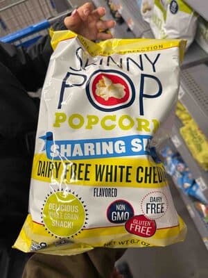 Dairy Free White Cheddar Popcorn