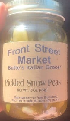 Pickled Snow Peas