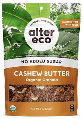 Cashew Butter Organic Granola
