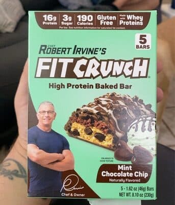 Mint Chocolate High Protein Baked Bar