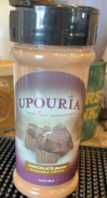 Chocolate flavored Shakeable Topping