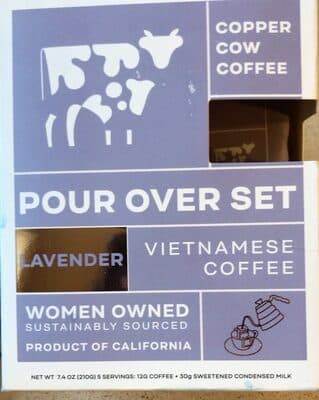 Lavender Pour Over Set Vietnamese Coffee
