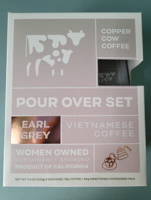 Copper Cow Coffee Earl Grey Vietnamese Coffee
