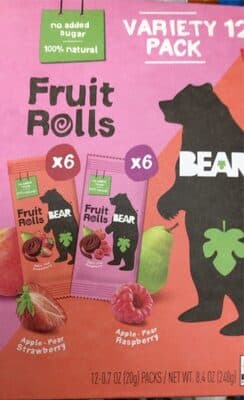 Strawberry & Raspberry Fruit Rolls