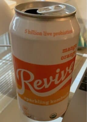 Mango Orange Sparkling Kombucha