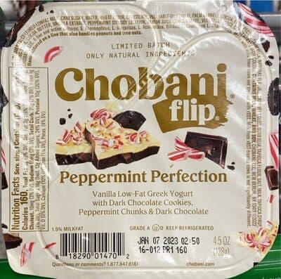 Peanutty S'mores Marshmallow Flavored Low-Fat Greek Yogurt With Creamy Peanut Cups, Cocoa Peanut Drops & Graham Crackers