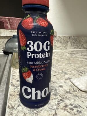 Strawberries & Cream Protein Shake