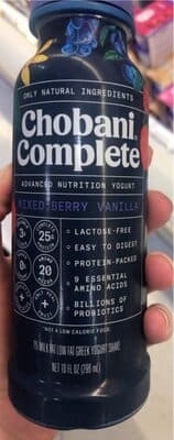 Mixed Berry Yogurt 1% Milk Fat Low-Fat Greek Yogurt Shake