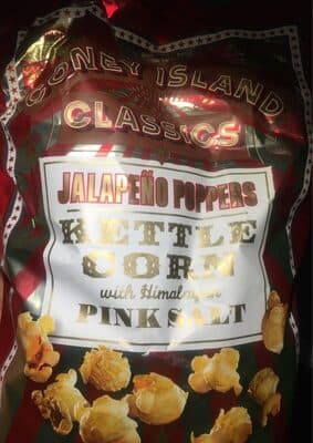 Jalapeño Poppers Kettle Corn with Himalayan Pink Salt