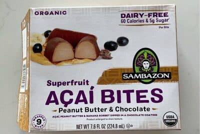 Sambazon Superfruit Peanut Butter & Chocolate Acai Bites