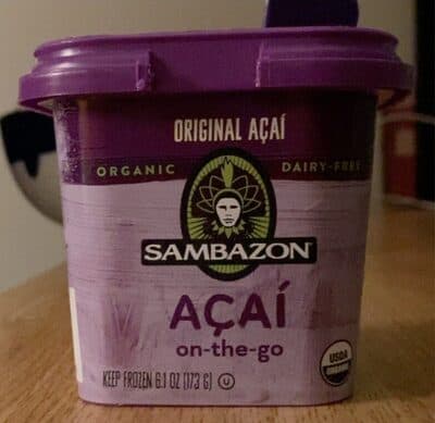 Açaí on-the-go