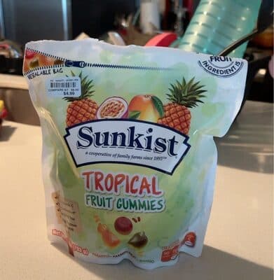 Tropical Fruit Gummies