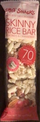 Skinny Rise Bar Almonds & Cranberries