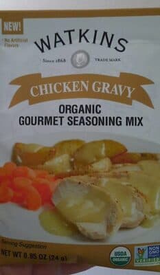 Chicken gravy organic gourmet seasoning mix