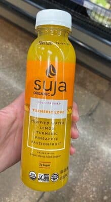 Turmeric Love Cold-Pressed Fruit Juice Drink