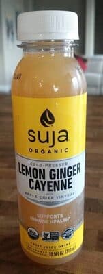 Lemon Ginger Cayenne Juice