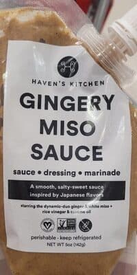 Gingery Miso Sauce