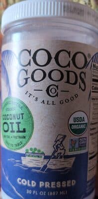 Cold Pressed Organic Virgin Coconut Oil