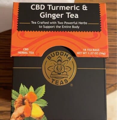 Cbd tumeric and ginger tea